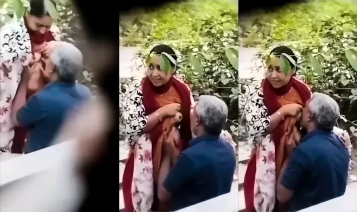 Assam Old Man Sucking Aunty Boobs Hidden Recording